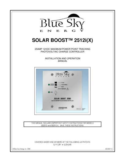 Product Manuals - Switch Energy