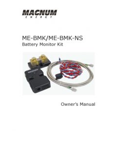 Magnum Energy Rev-A-ME-BMK manual