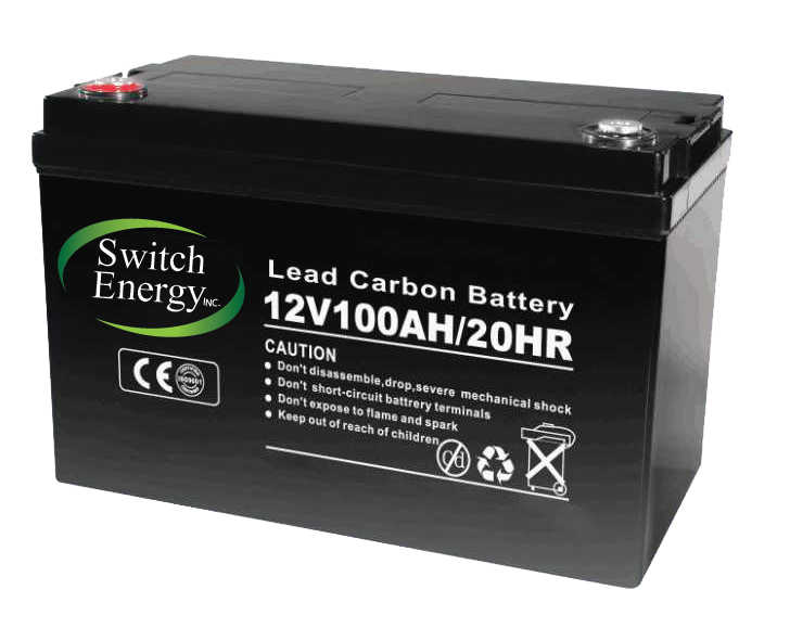 12V 100Ah lead carbon batteries