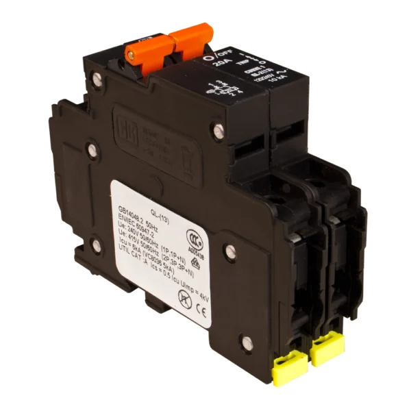 Midnite Din Rail Breaker 2 Pole AC Type (10-60 Amp)