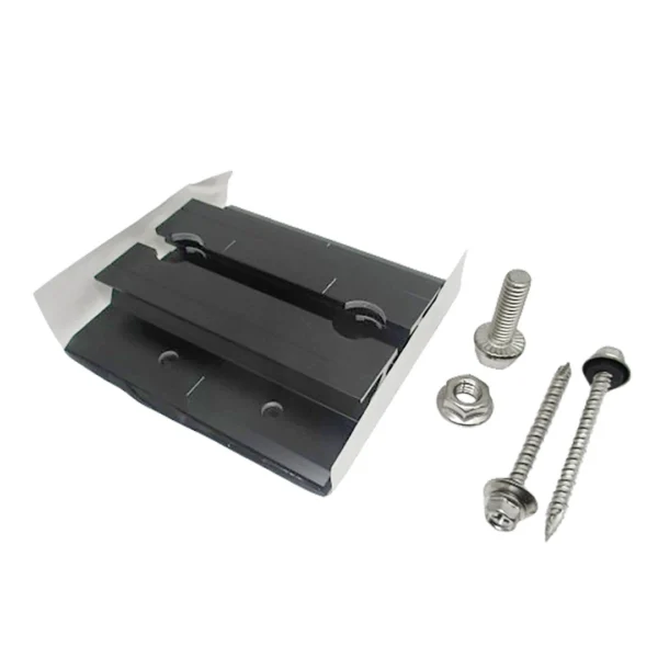 RoofTech RT MINI Base w/ Screws (1 Base, 2 Screws, Nut and Bolt per)