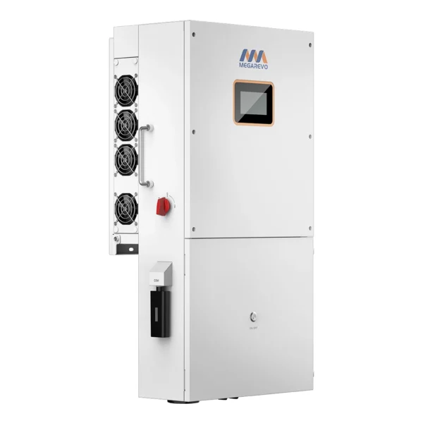 Megarevo Hybrid Smart Inverter with IP65, Touch Screen, WiFi, and 5-Year Warranty