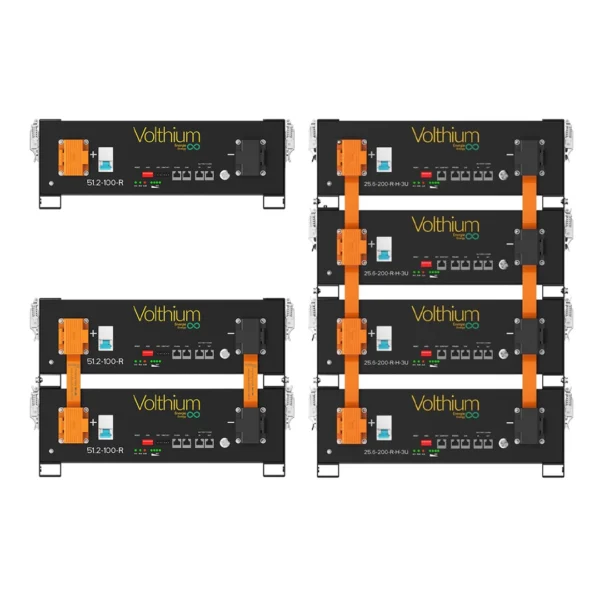 Volthium Stacking Brackets for 3U Batteries (1 / 2 / 4 Battery Options)
